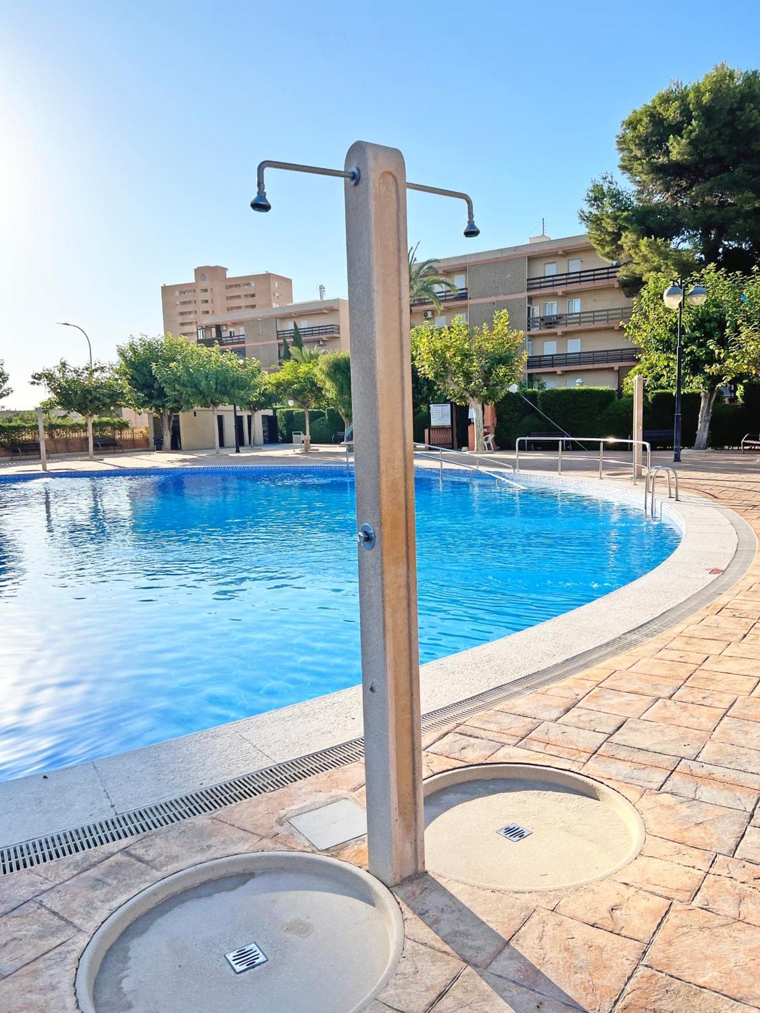 엘 캄펠로 Coqueto Con Piscina, Nuevo A 50M Del Mar, Parking Gratis 아파트 외부 사진