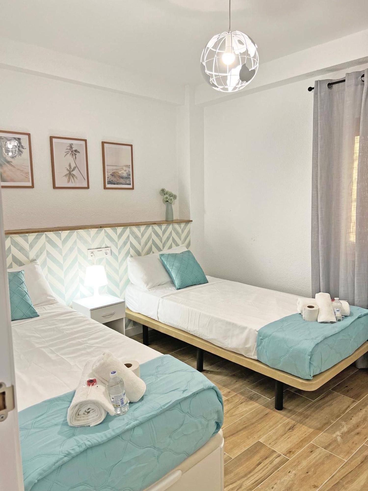 엘 캄펠로 Coqueto Con Piscina, Nuevo A 50M Del Mar, Parking Gratis 아파트 외부 사진