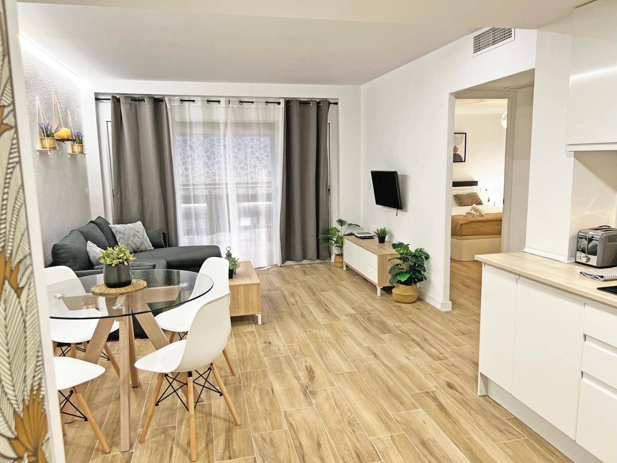 엘 캄펠로 Coqueto Con Piscina, Nuevo A 50M Del Mar, Parking Gratis 아파트 외부 사진