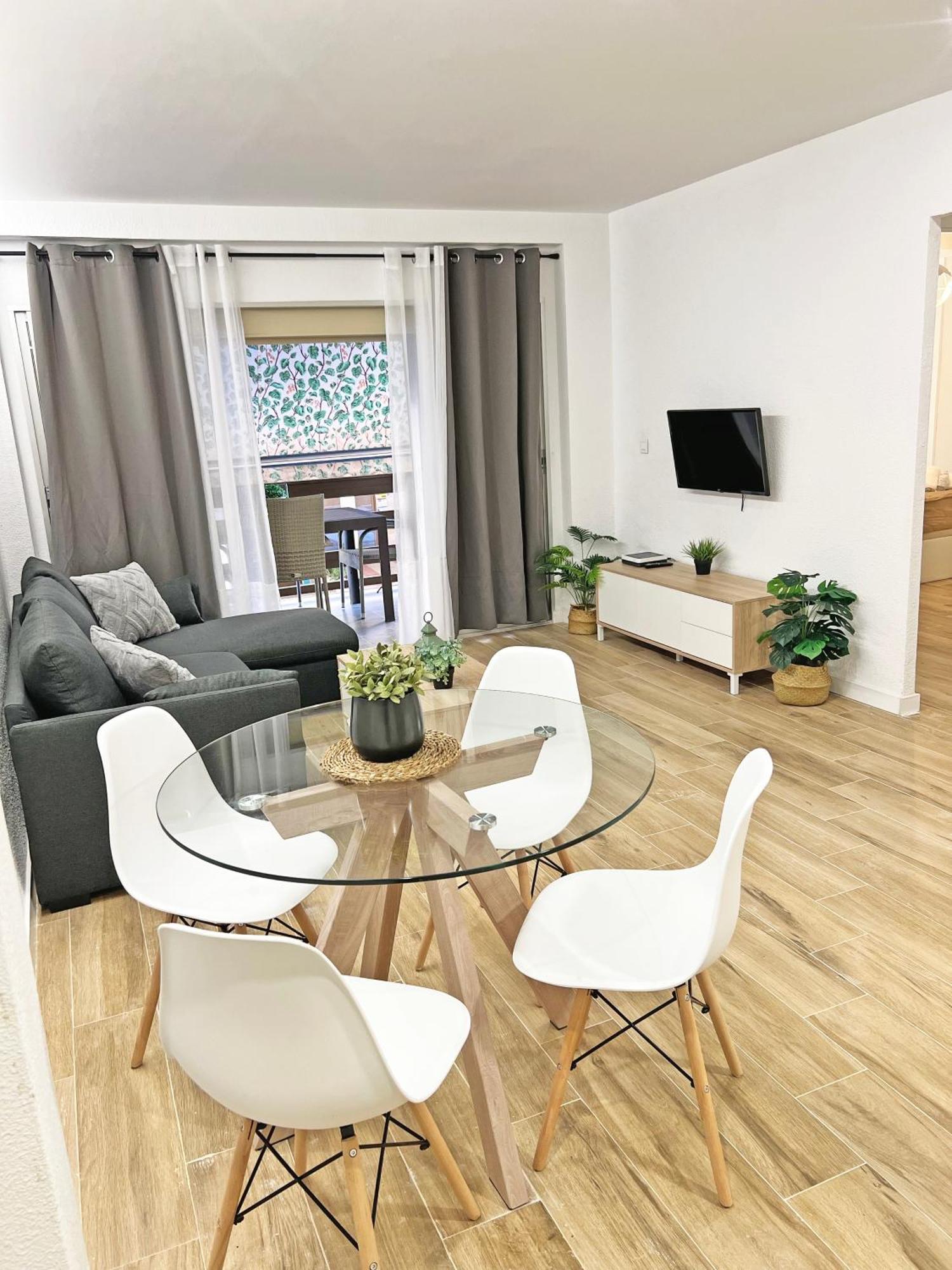 엘 캄펠로 Coqueto Con Piscina, Nuevo A 50M Del Mar, Parking Gratis 아파트 외부 사진